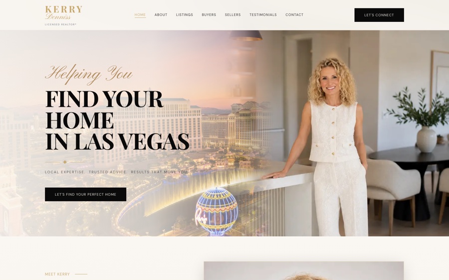 Kerry Denniss real estate website
